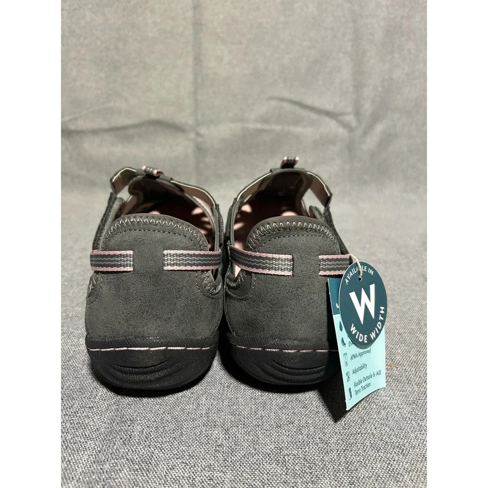 JBU Jambu Women 10W Gray Pink Mesh Water Ready‎ Sandal B3RGL50W